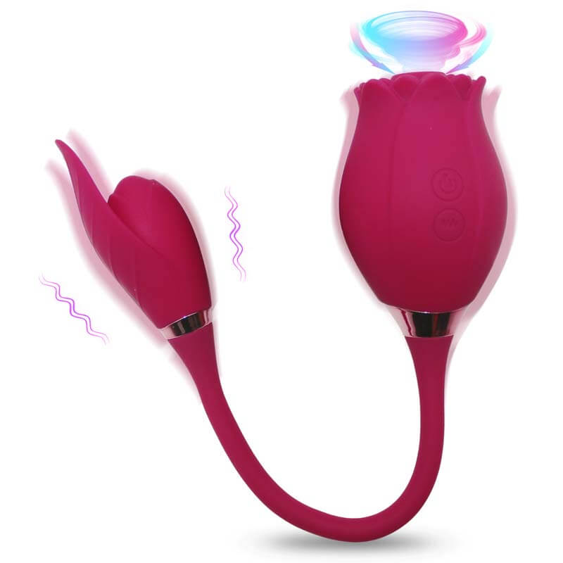 Honeysx Adorime 3 In 1 Rose & Egg Vibrator