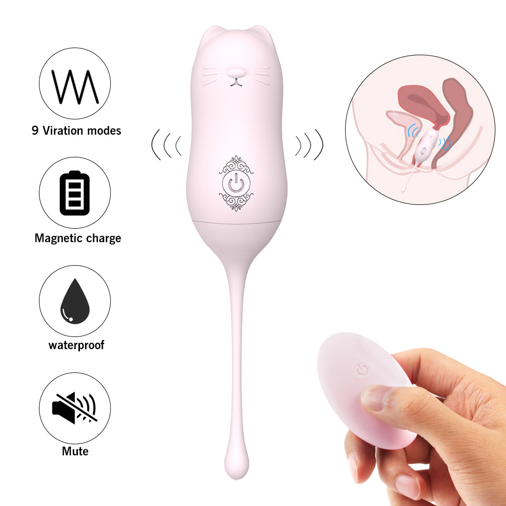 S-hande Miaou-rct S080-2 Remote Control Vibrating Kegel Balls