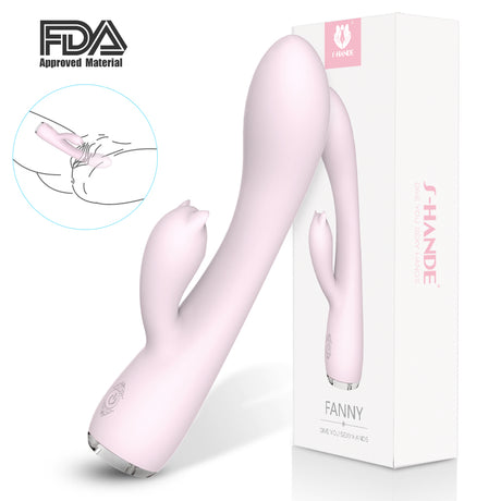 S-hande FANNY S085 Rabbit G-spot Citoris Stimulate Vibrator