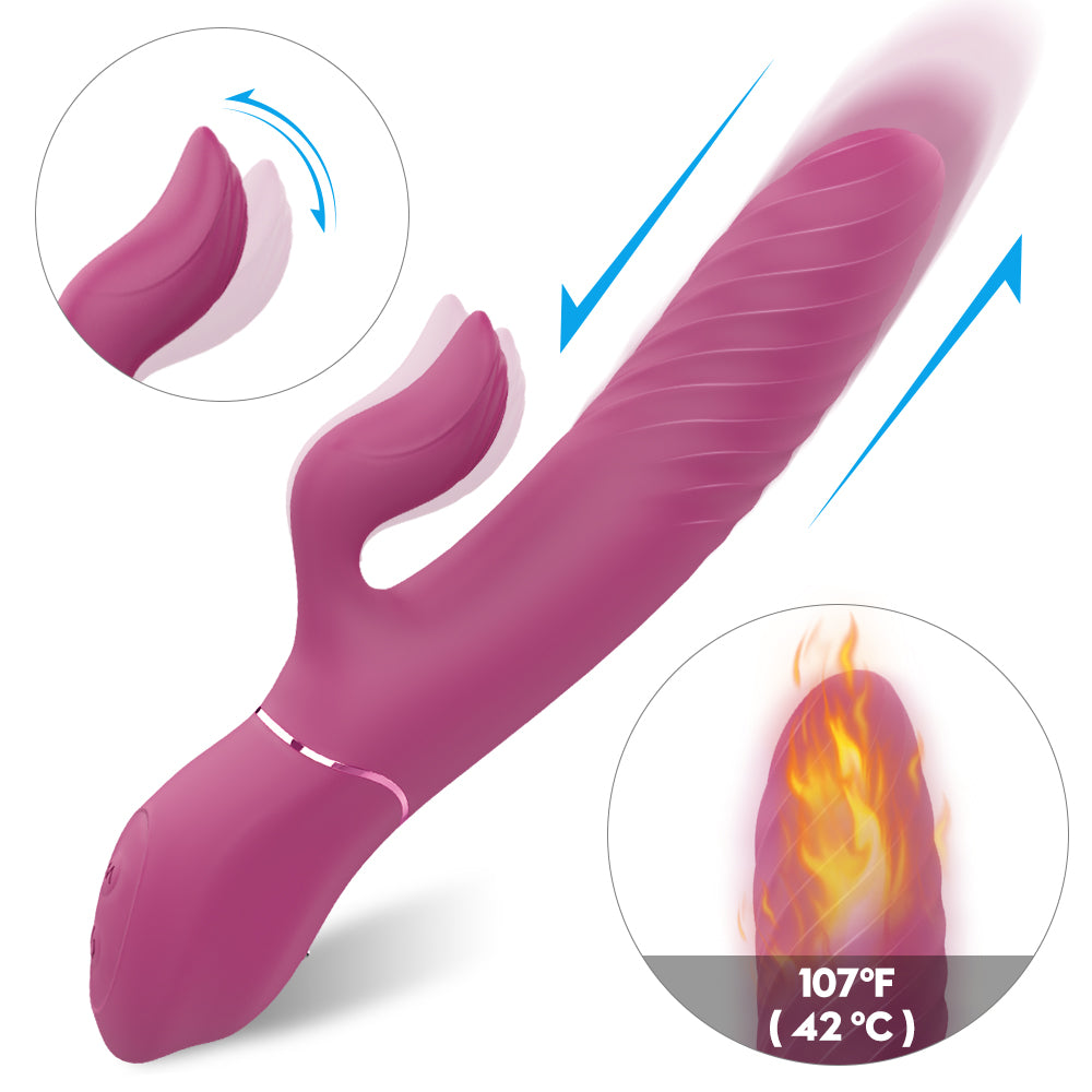 S-hande Lighters S142-2 Finger G-spot Rabbit Vibrator