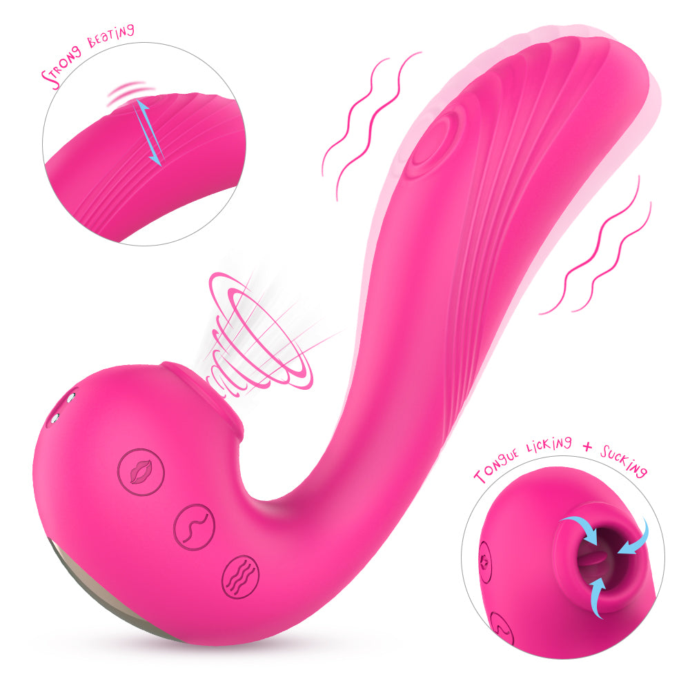 S-HANDE Angel's Wings S295 G-Spot Clitoris Pussy Sucking Vibrator