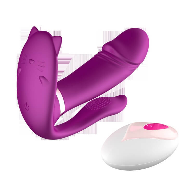 Secwell Cute Cat Invisible Wearable Vibrator