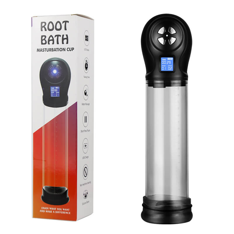 Honeysx Led LCD screen Root Bath Penis Pump