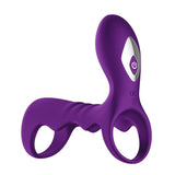 OMYSKY Male Dual Vibration Delay CoCK Ring