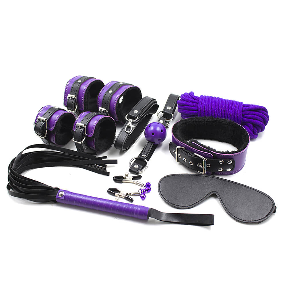 Yeain TZ-36 8-piece Couple Flirting SM Bondage Kit