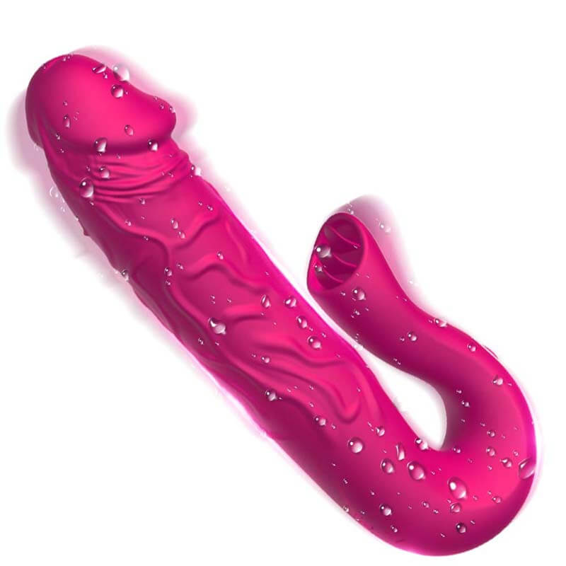 Secwell Double Stimulating Tongue Dildo Vibrator