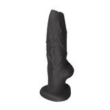 Yunman Pure Black Wolf Shaped Dildo