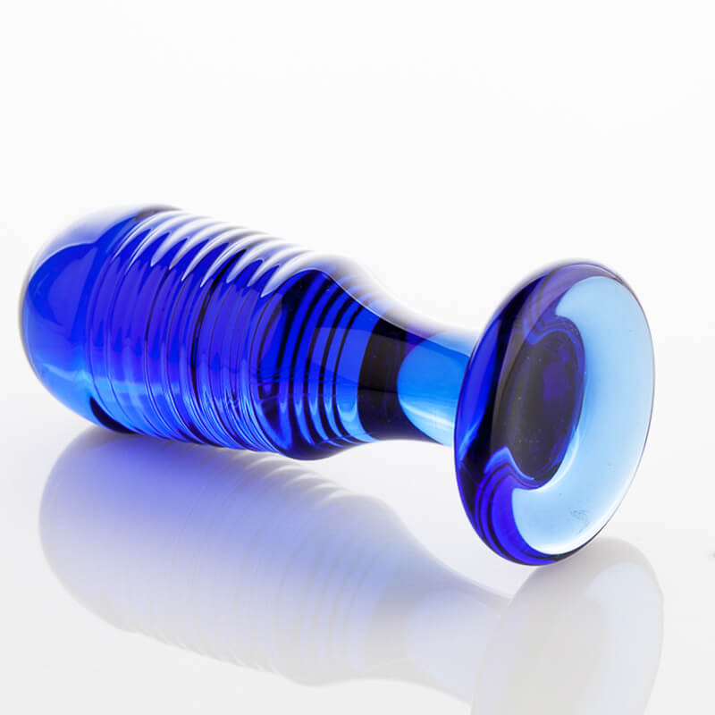 Honeysx sapphire glass butt plug massager