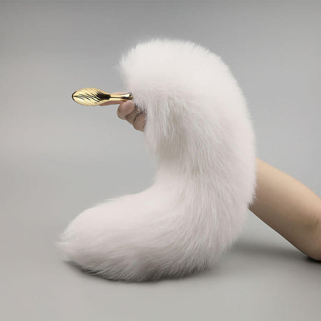 Sevanda fox tail fur ball tail cosplay SM sextoy