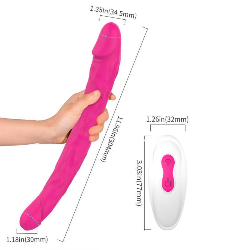 SHD King 3 Double-head Stimulation Dildo