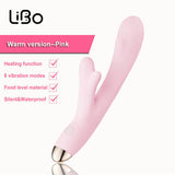 LIBO Intelligent APP Control Heating G Spot Vibrator Wand