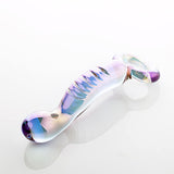 Honeysx crystal glass G spot masturbation massage stick.