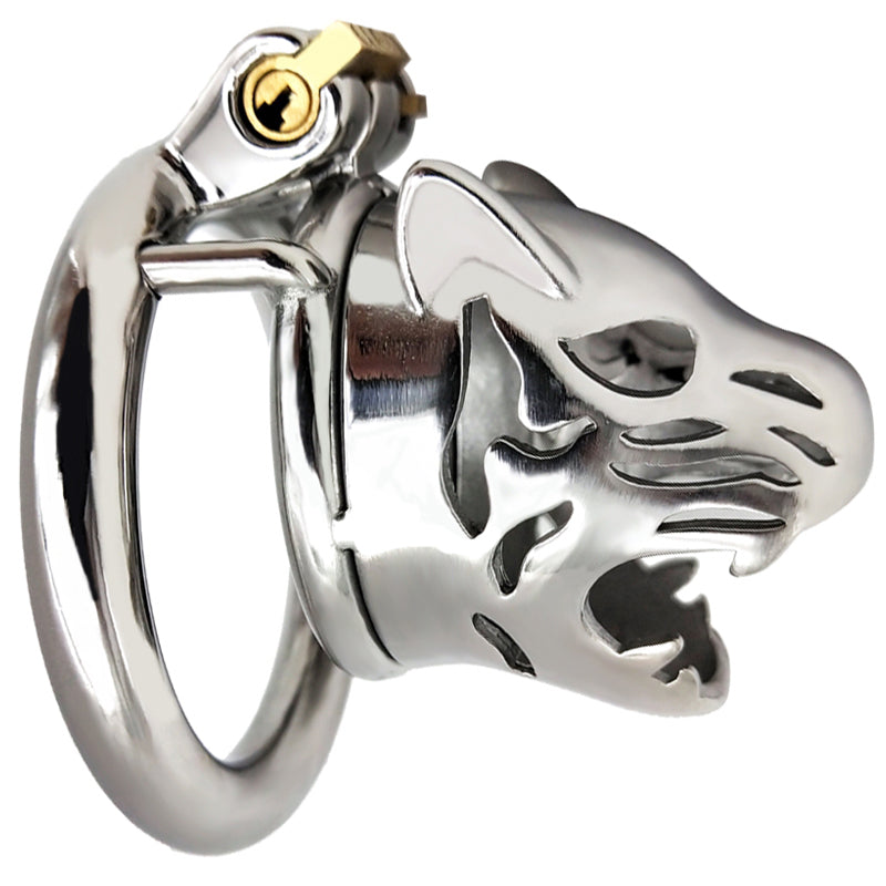 FRRK H110 Leopard design chastity cock cages