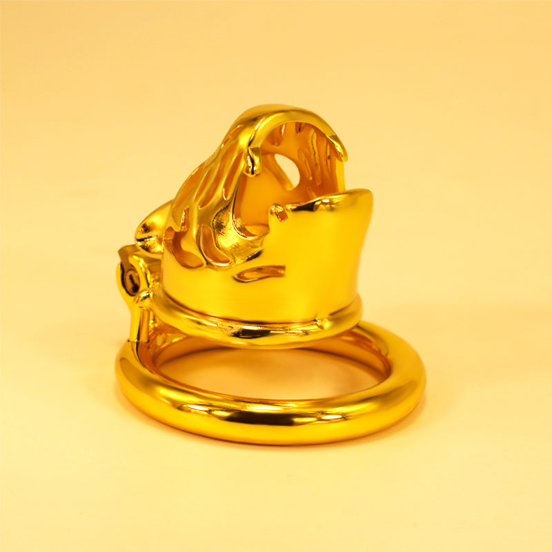 FRRK H110 Leopard design chastity cock cages