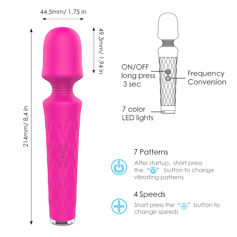 S-HANDE Luna S049 Magic Wand Massager