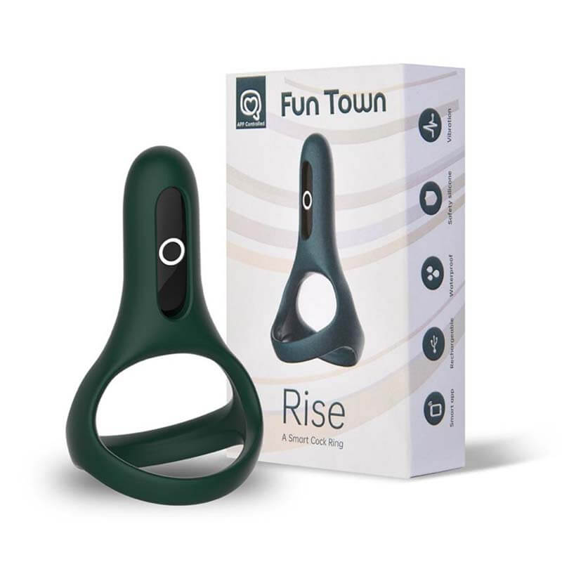 Magic Motion Rise APP control long distance Couple Vibration Cock Ring