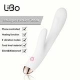 LIBO Intelligent APP Control Heating G Spot Vibrator Wand