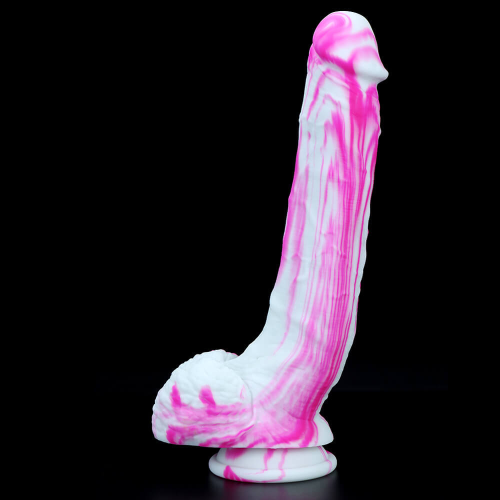 Honeysx Cao Colorful liquid silicone anus dildo