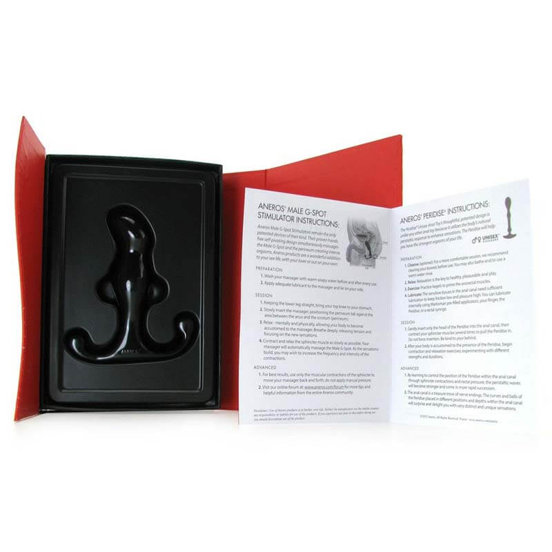 Aneros Progasm JR Male G-spot Stimulator Black