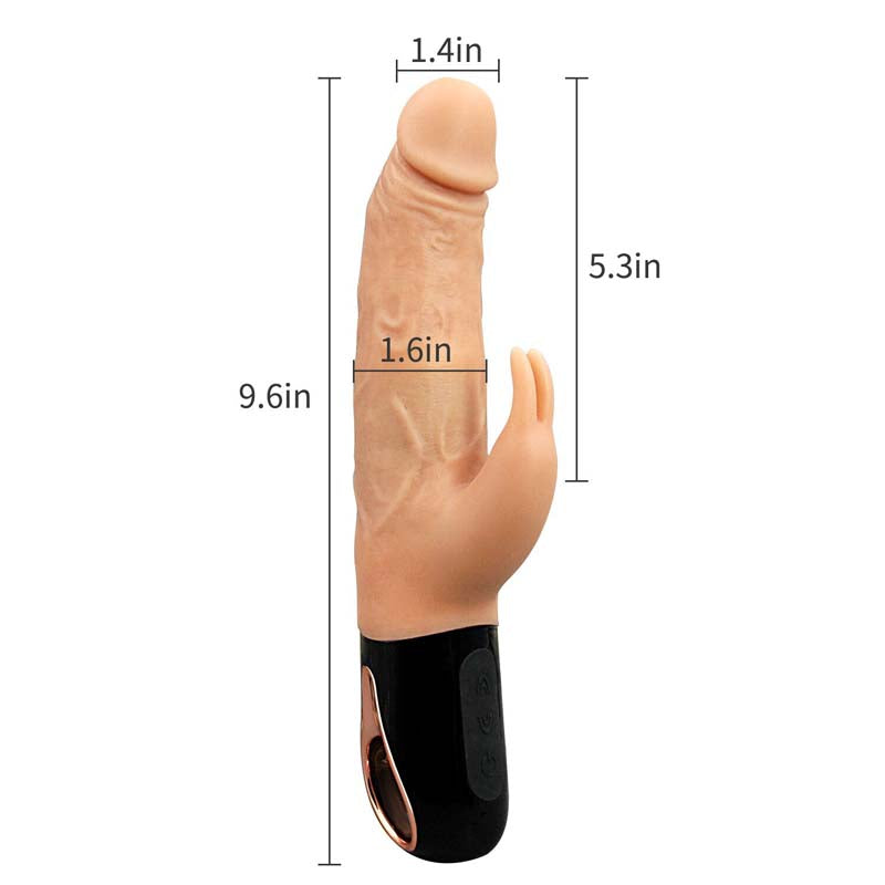 LOVINGWORLD Warrior Thrusting Rabbit Dildo