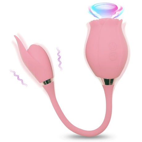 Honeysx Adorime 3 In 1 Rose & Egg Vibrator