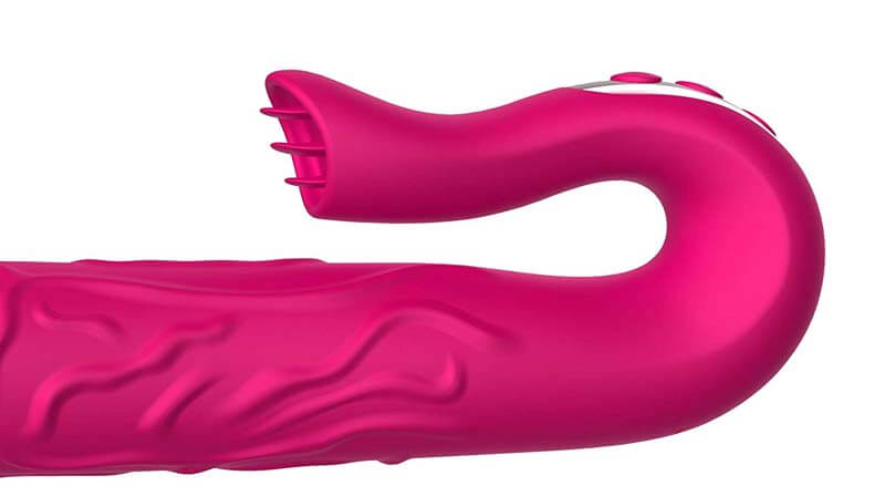 Secwell Double Stimulating Tongue Dildo Vibrator