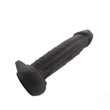 Yunman Qiao Fan Black Realistic Suction Cup Dildo