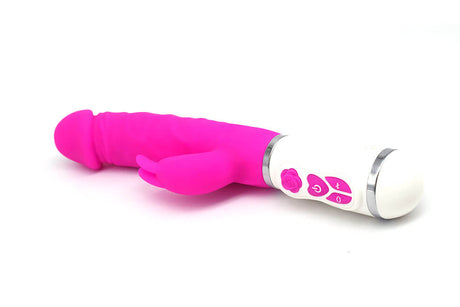 Faak Intelligent heating Rechargeable G-Spot dildo Rabbit Vibrator