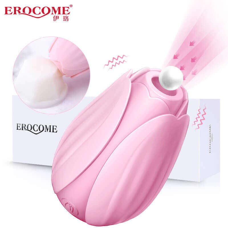 Erocome Libra Rose Sucking Vibrator