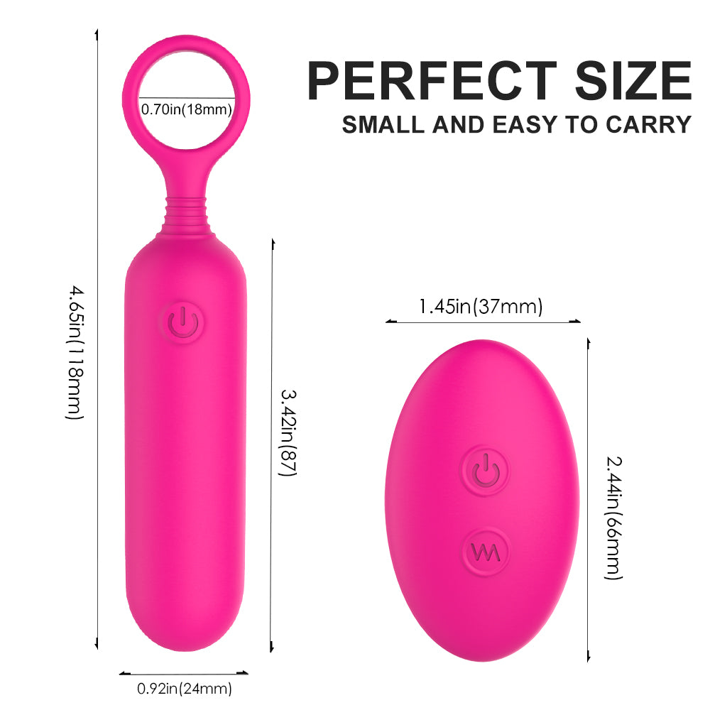 S-HANDE Popsicle S162 Wireless Remote Control Mini Bbullet Vibrator