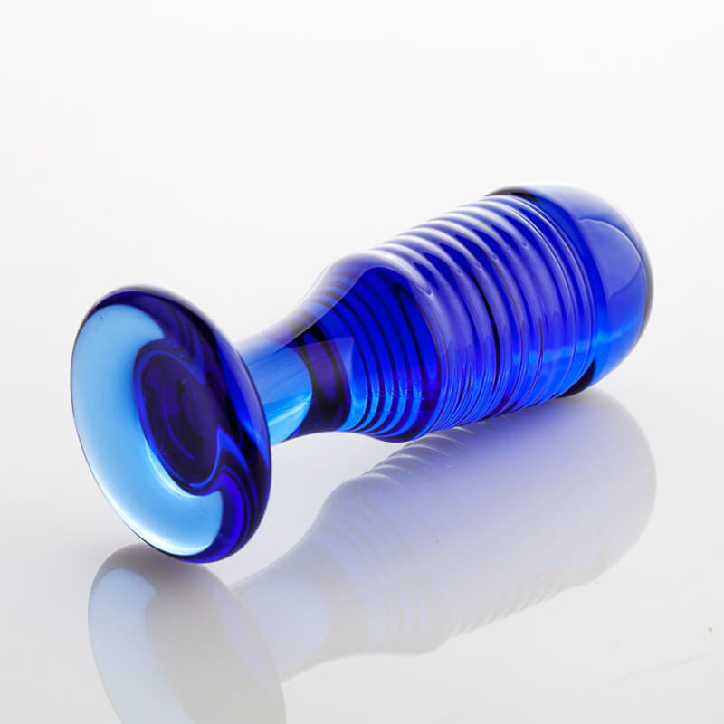 Honeysx sapphire glass butt plug massager