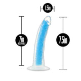 Blush Neo Elite - Glow in the Dark - Paradise - Dual Density Silicone Dildo