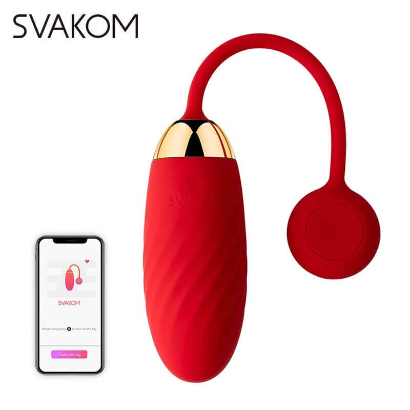 Svakom Ella App Control Wearable Bluetooth Vagial Vibrating Bullet Egg