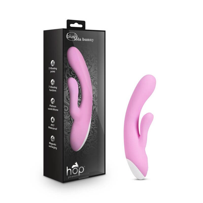 Blush Hop Lola Bunny Ballet Slipper Rabbit Vibrator