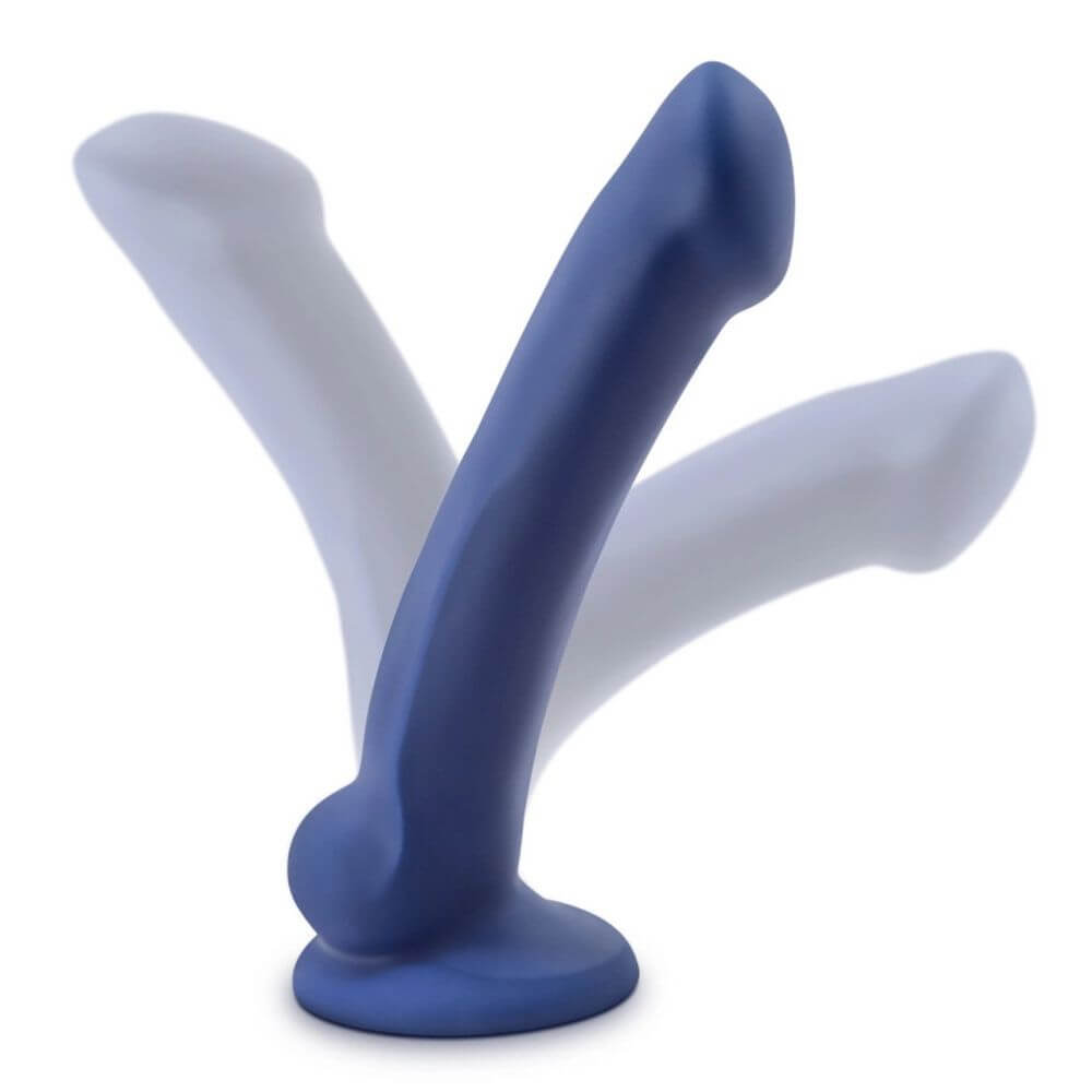 Blush Avant - D10 - Ergo Mini Indigo 7'' Silicone Dildo