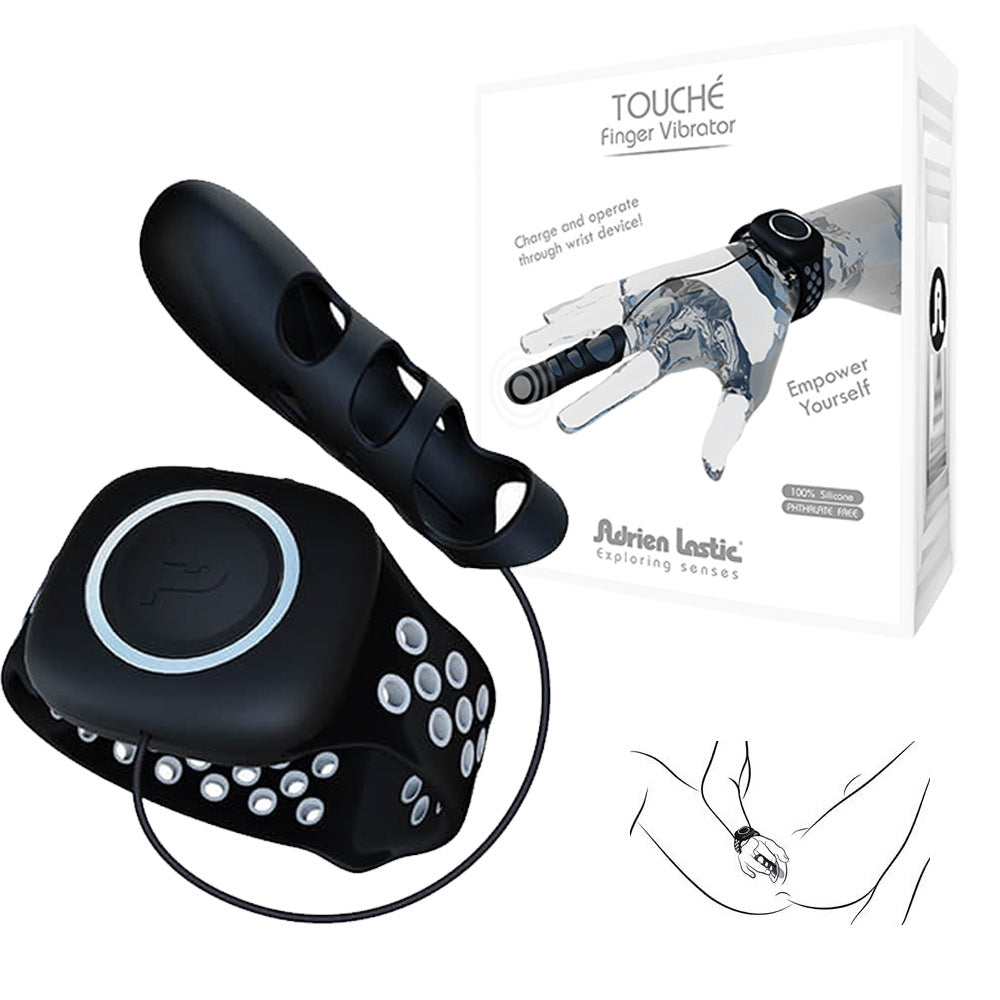 Adrien Lastic Touche Powerful Finger Sleeve Vibrator