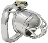 FAAK H202 stainless steel male chastity cage