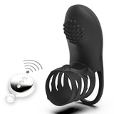 Jeusn Scrotum Sleeve Charging Wireless Vibrating Resonance Cock Ring