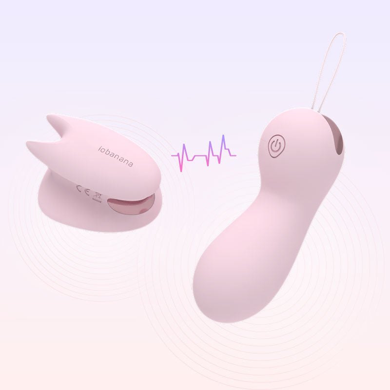 IOBANANA Finger clip Remote Control Vibrator