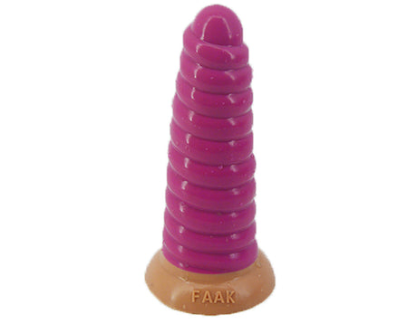 FAAK Conch silicone dildo anal  butt plug sex toys