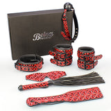 BF-40380A 7pcs Red Bondage Kits