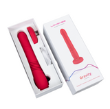 Lovense Gravity App controlled Automatic Thrusting & Vibrating Dildo