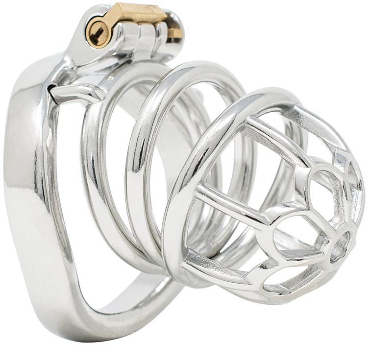 FRRK H105 male chastity device with dildo ring