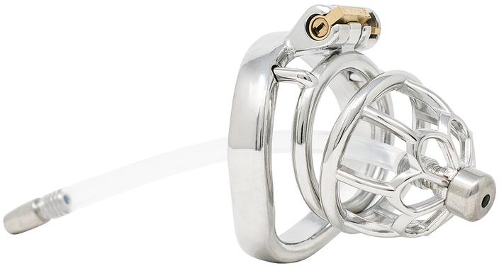 FRRK H106 male chastity device with Urethral Tube