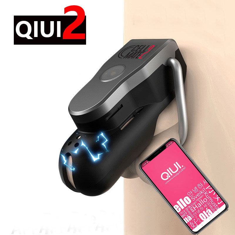 QIUI Cellmate 2 APP Remote Control Electric Shock Male Chastity Device