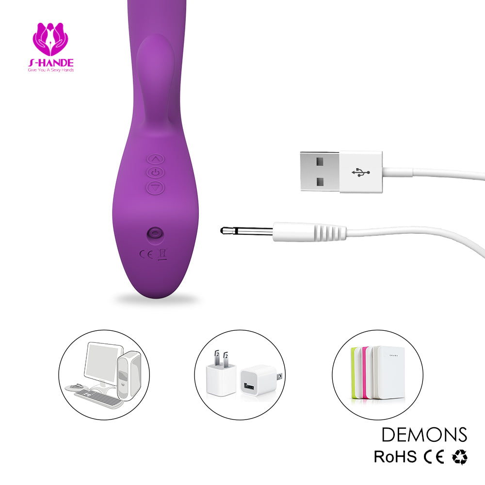 S-hande Demon S018 Multi-speed G-Spot Rabbit Vibrator