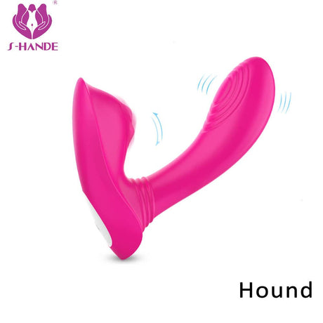 S-hande Hound S183 Remote Control Clitoral Stimulator Vibrator