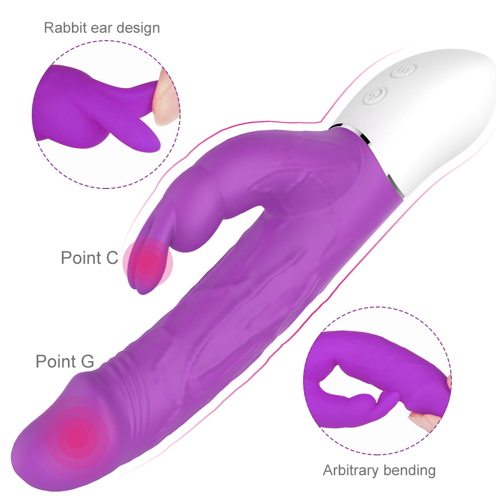 S-HANDE  S149 G-Spot Dildo Rabbit Dual Vibration Vibrator