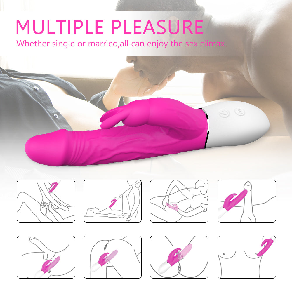 S-HANDE  S149 G-Spot Dildo Rabbit Dual Vibration Vibrator