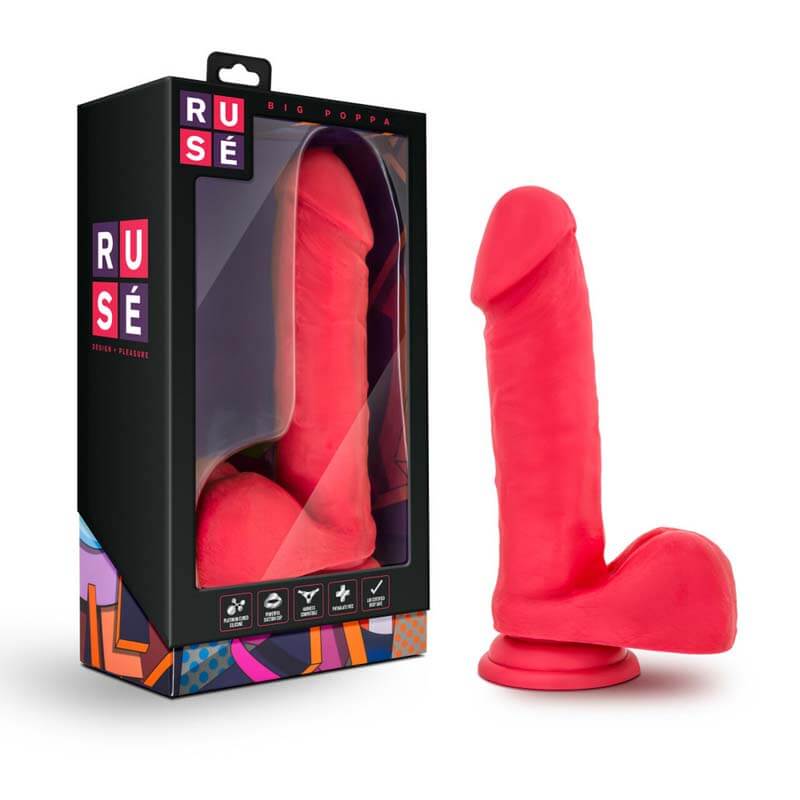 Blush Ruse - Silicone Big Poppa Dildo